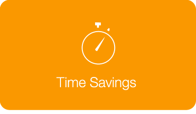 Time savings